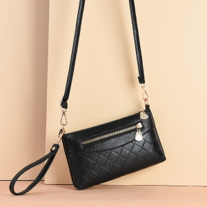 Soft leather small square bag
