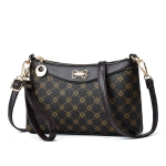 Soft leather mini handbag for middle-aged women